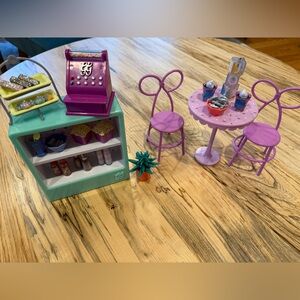 Glitter Girls Sweet Shop Terrace Cafe Playset